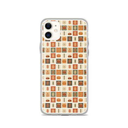 Retro Bread Stamp Clear Case for iPhone® Bags & Accessories > Phone Cases ZomaModa