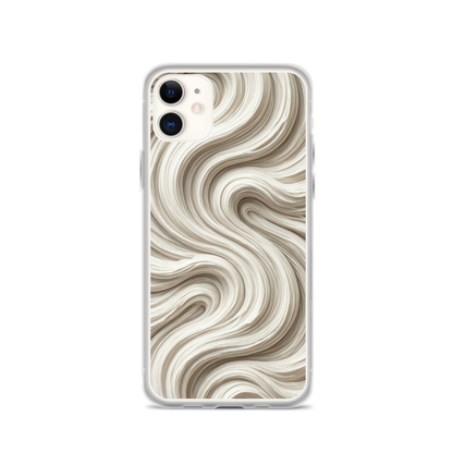 Minimal Flour Swirl Baking Clear Case for iPhone® Bags & Accessories > Phone Cases ZomaModa