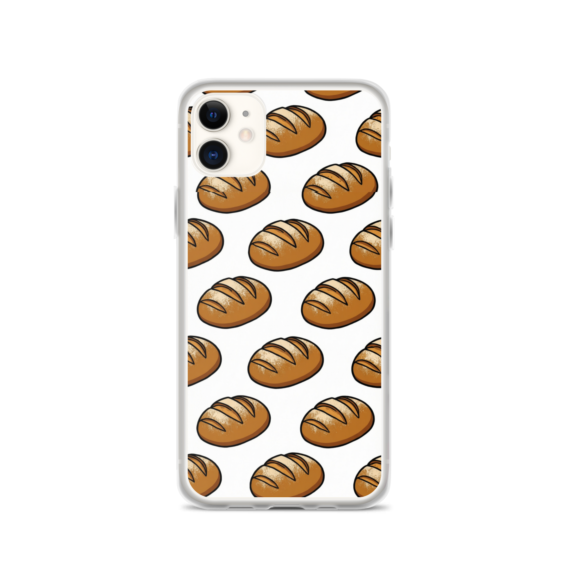 Floating Sourdough Loaves Pattern Clear Case for iPhone® Bags & Accessories > Phone Cases ZomaModa