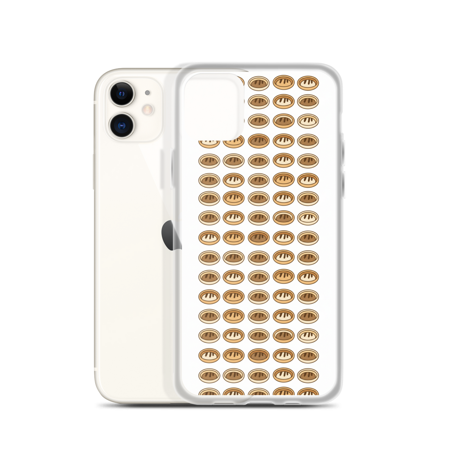 Proofing Basket Pattern Clear Case for iPhone® iPhone 11 Bags & Accessories > Phone Cases ZomaModa
