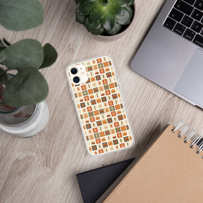 Retro Bread Stamp Clear Case for iPhone® Bags & Accessories > Phone Cases ZomaModa