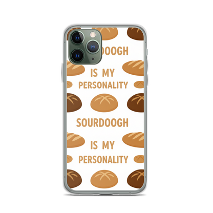 Sourdough Is My Personality Clear Case for iPhone® Bags & Accessories > Phone Cases ZomaModa