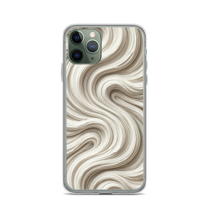 Minimal Flour Swirl Baking Clear Case for iPhone® Bags & Accessories > Phone Cases ZomaModa
