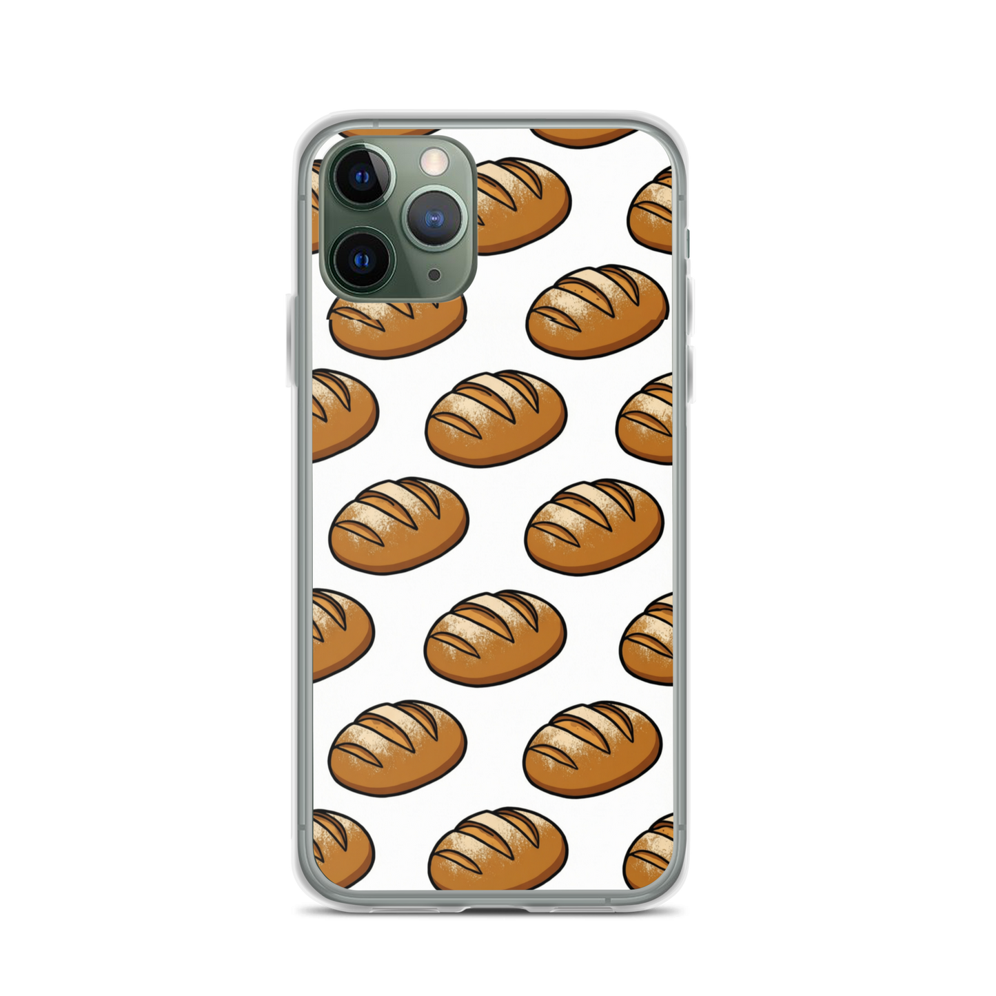 Floating Sourdough Loaves Pattern Clear Case for iPhone® Bags & Accessories > Phone Cases ZomaModa