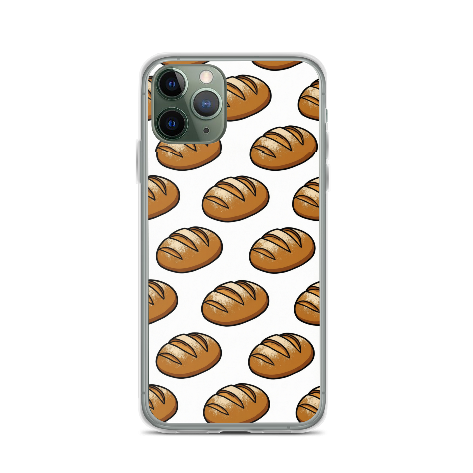 Floating Sourdough Loaves Pattern Clear Case for iPhone® Bags & Accessories > Phone Cases ZomaModa