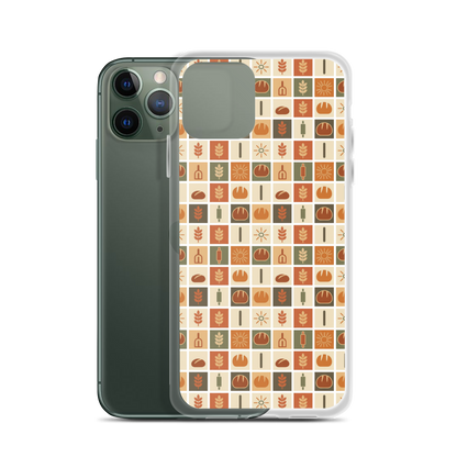 Retro Bread Stamp Clear Case for iPhone® iPhone 11 Pro Bags & Accessories > Phone Cases ZomaModa