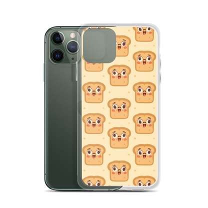 Funny Bread Faces Clear Case for iPhone® iPhone 11 Pro Bags & Accessories > Phone Cases ZomaModa