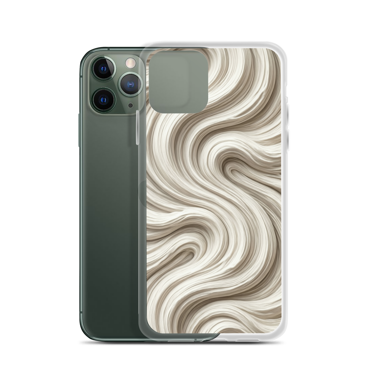Minimal Flour Swirl Baking Clear Case for iPhone® iPhone 11 Pro Bags & Accessories > Phone Cases ZomaModa