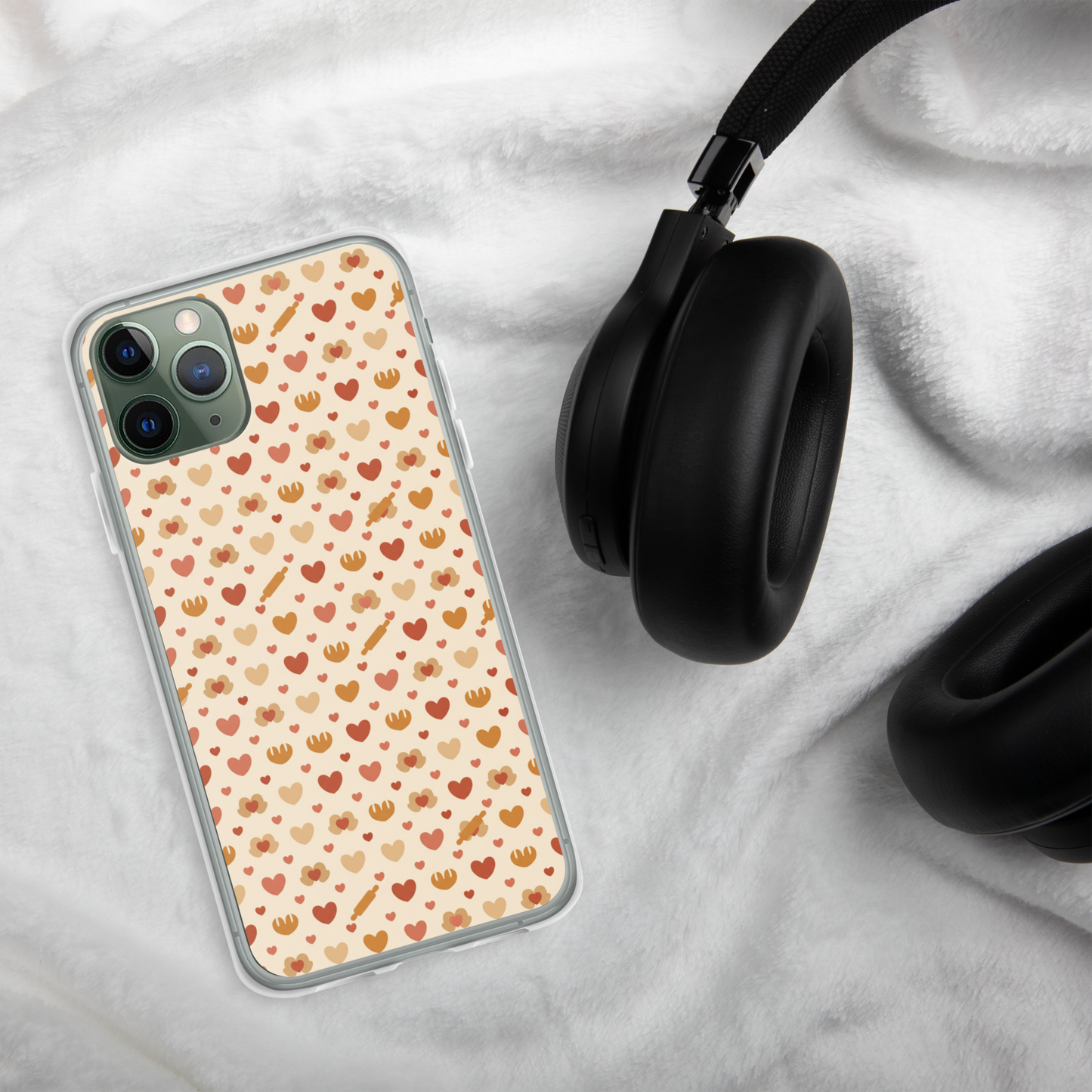 Tiny Hands Big Bakes Clear Case for iPhone® Bags & Accessories > Phone Cases ZomaModa