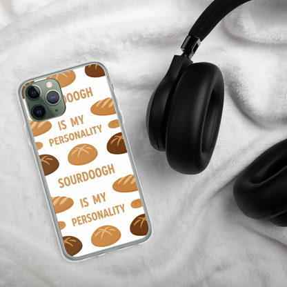 Sourdough Is My Personality Clear Case for iPhone® Bags & Accessories > Phone Cases ZomaModa