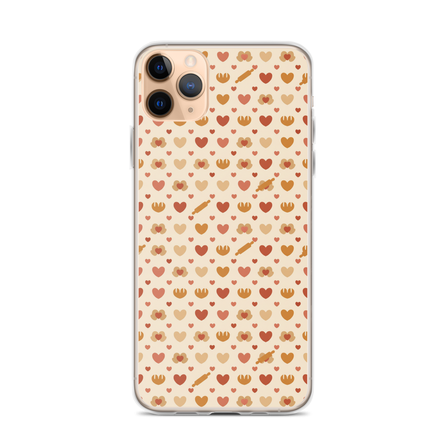 Tiny Hands Big Bakes Clear Case for iPhone® Bags & Accessories > Phone Cases ZomaModa