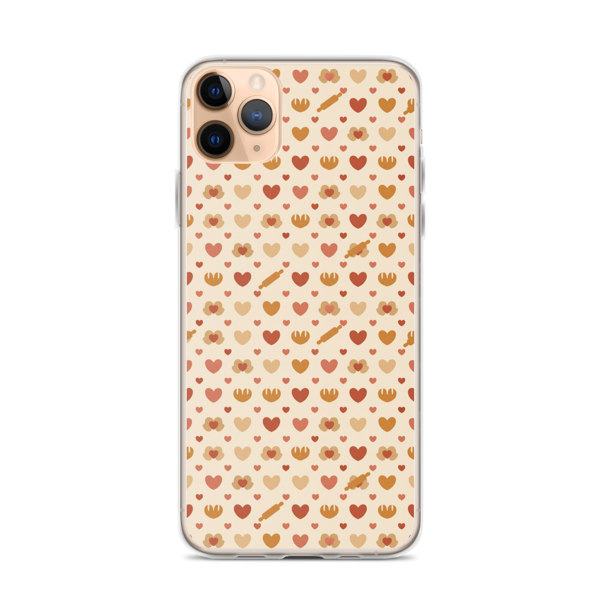 Tiny Hands Big Bakes Clear Case for iPhone® Bags & Accessories > Phone Cases ZomaModa