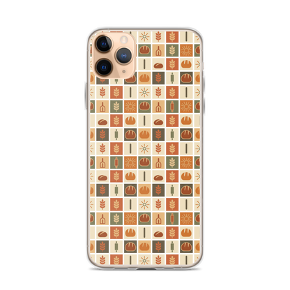 Retro Bread Stamp Clear Case for iPhone® Bags & Accessories > Phone Cases ZomaModa