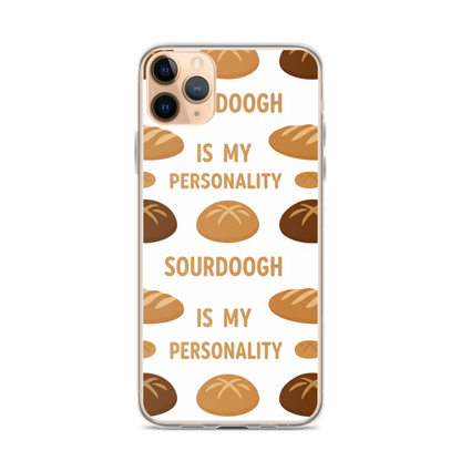 Sourdough Is My Personality Clear Case for iPhone® Bags & Accessories > Phone Cases ZomaModa