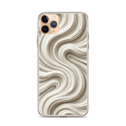 Minimal Flour Swirl Baking Clear Case for iPhone® Bags & Accessories > Phone Cases ZomaModa
