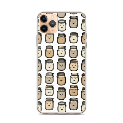Cute Sourdough Starter Jars Clear Case for iPhone® Bags & Accessories > Phone Cases ZomaModa