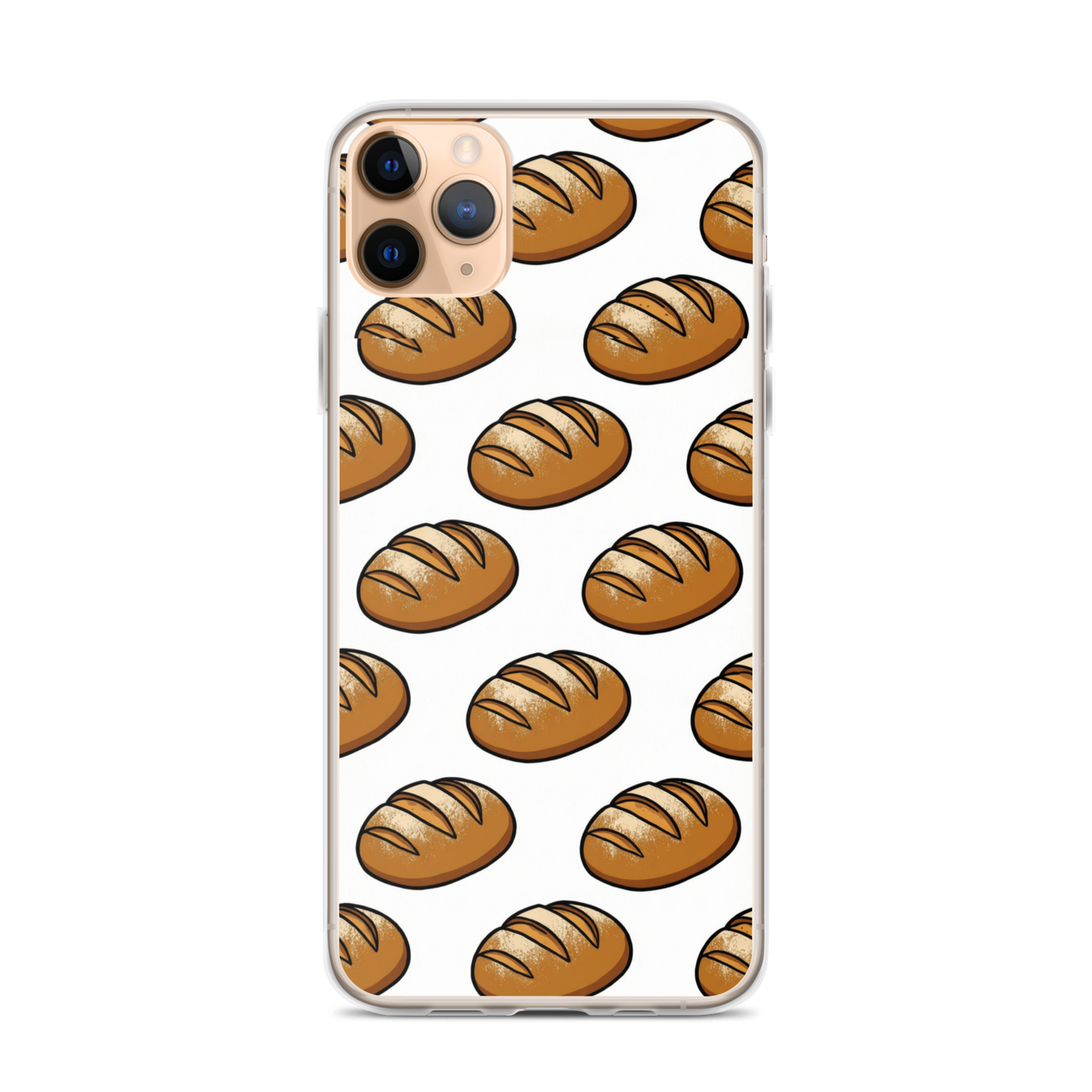 Floating Sourdough Loaves Pattern Clear Case for iPhone® Bags & Accessories > Phone Cases ZomaModa