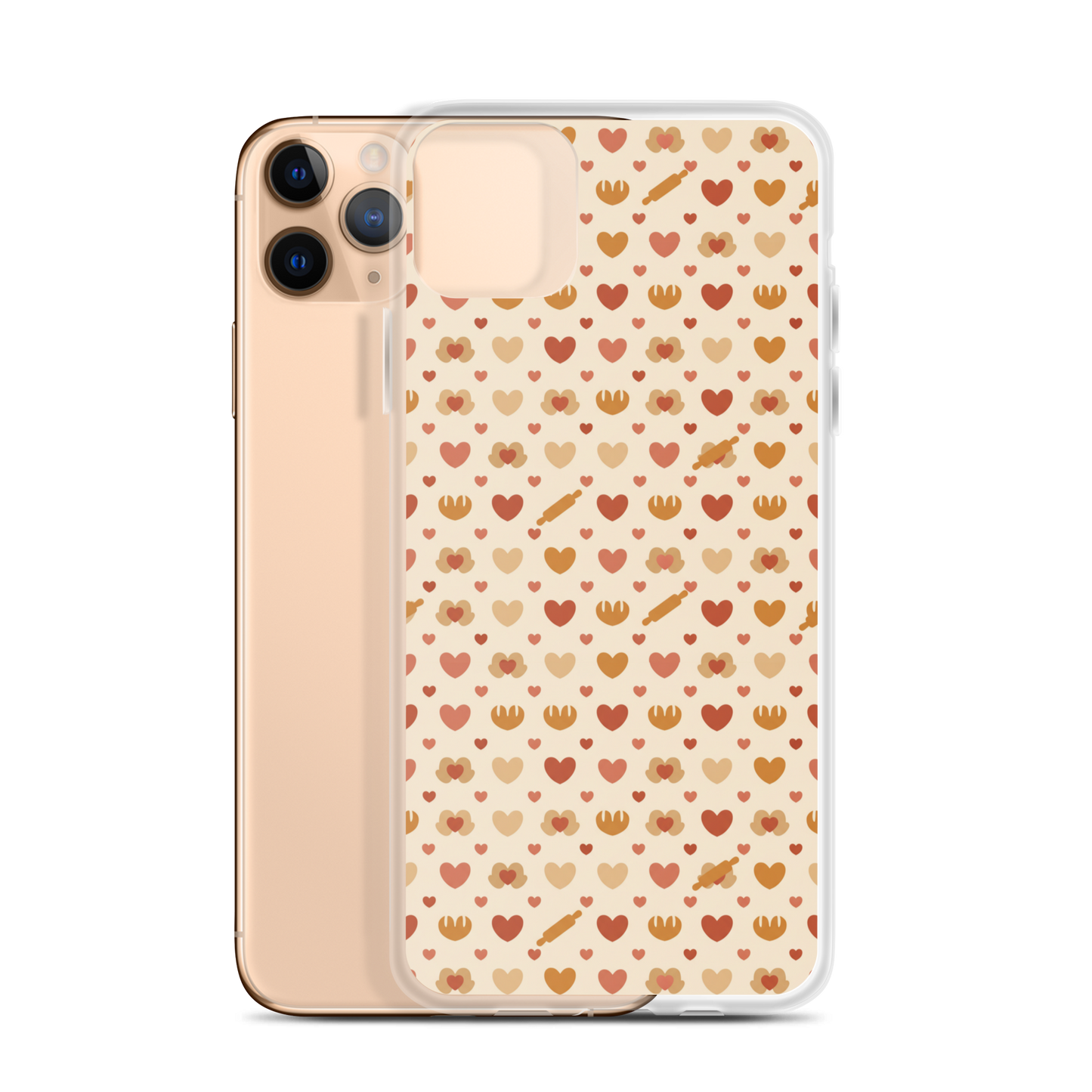 Tiny Hands Big Bakes Clear Case for iPhone® iPhone 11 Pro Max Bags & Accessories > Phone Cases ZomaModa