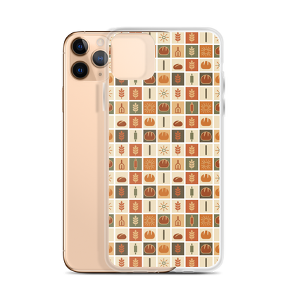 Retro Bread Stamp Clear Case for iPhone® iPhone 11 Pro Max Bags & Accessories > Phone Cases ZomaModa