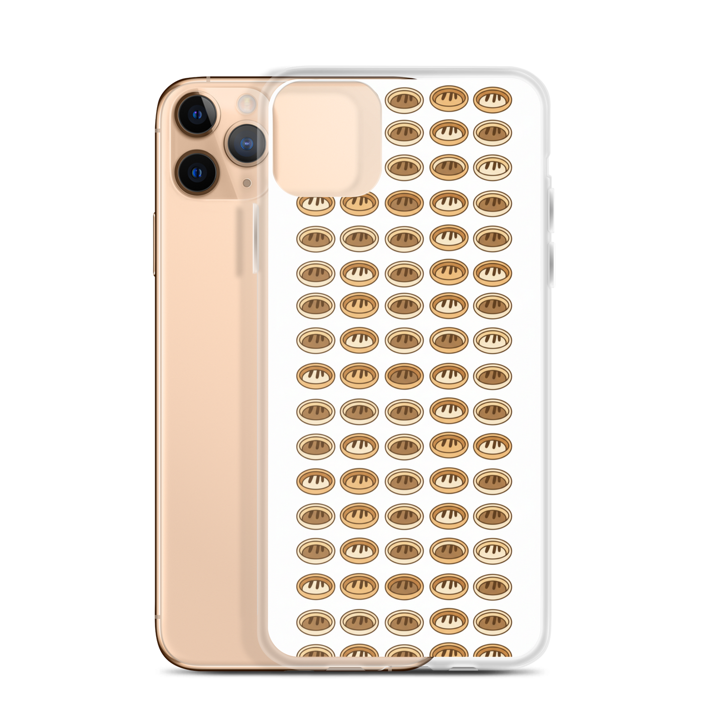 Proofing Basket Pattern Clear Case for iPhone® iPhone 11 Pro Max Bags & Accessories > Phone Cases ZomaModa