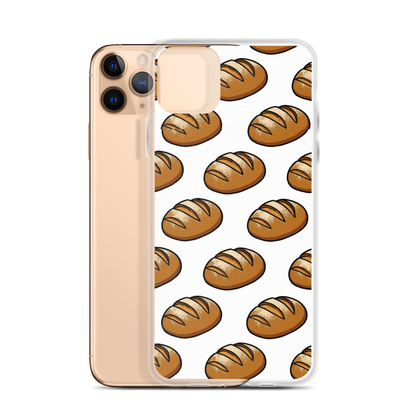 Floating Sourdough Loaves Pattern Clear Case for iPhone® iPhone 11 Pro Max Bags & Accessories > Phone Cases ZomaModa
