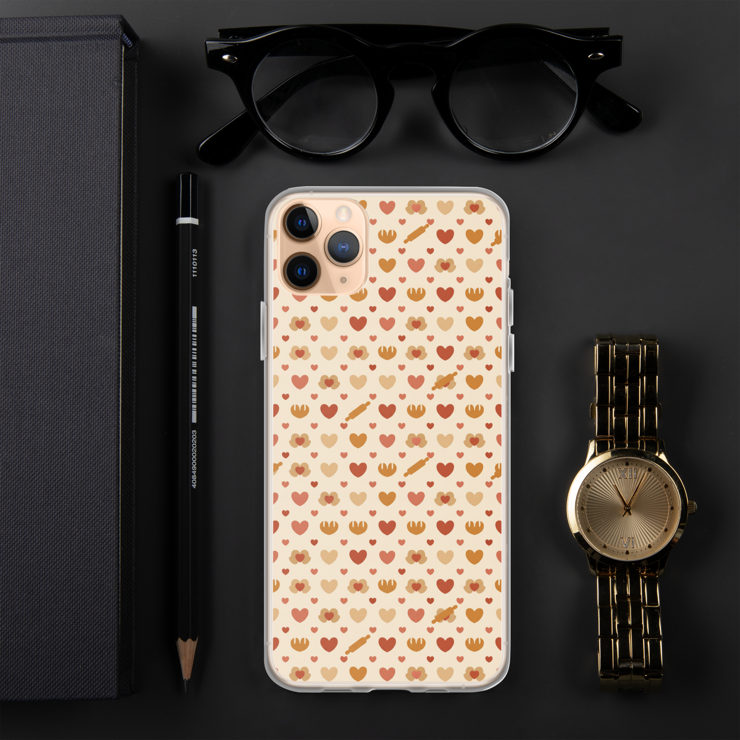 Tiny Hands Big Bakes Clear Case for iPhone® Bags & Accessories > Phone Cases ZomaModa