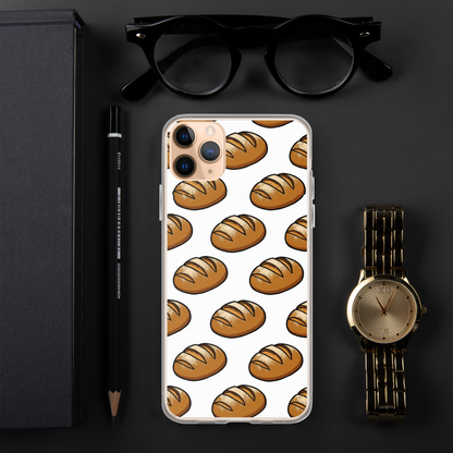 Floating Sourdough Loaves Pattern Clear Case for iPhone® Bags & Accessories > Phone Cases ZomaModa
