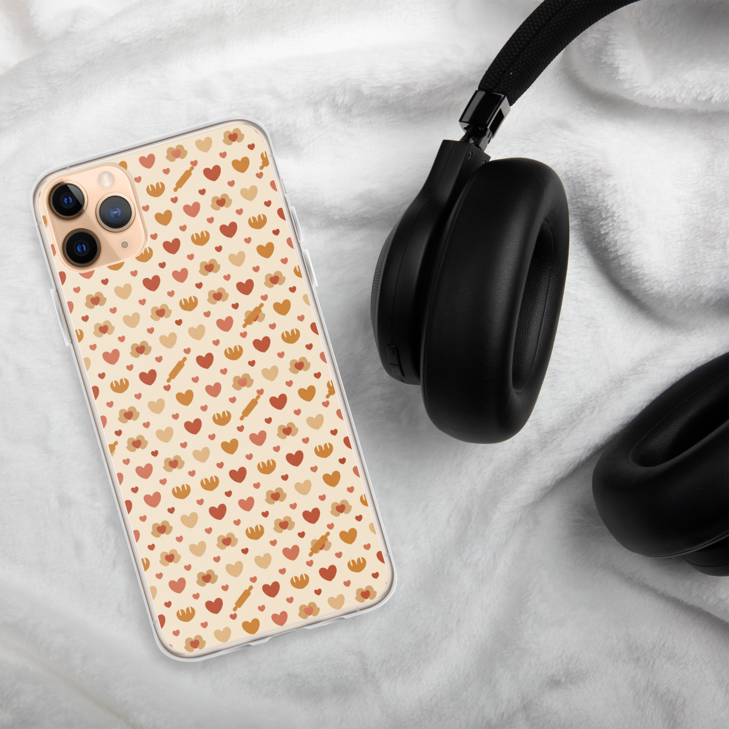 Tiny Hands Big Bakes Clear Case for iPhone® Bags & Accessories > Phone Cases ZomaModa