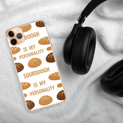 Sourdough Is My Personality Clear Case for iPhone® Bags & Accessories > Phone Cases ZomaModa