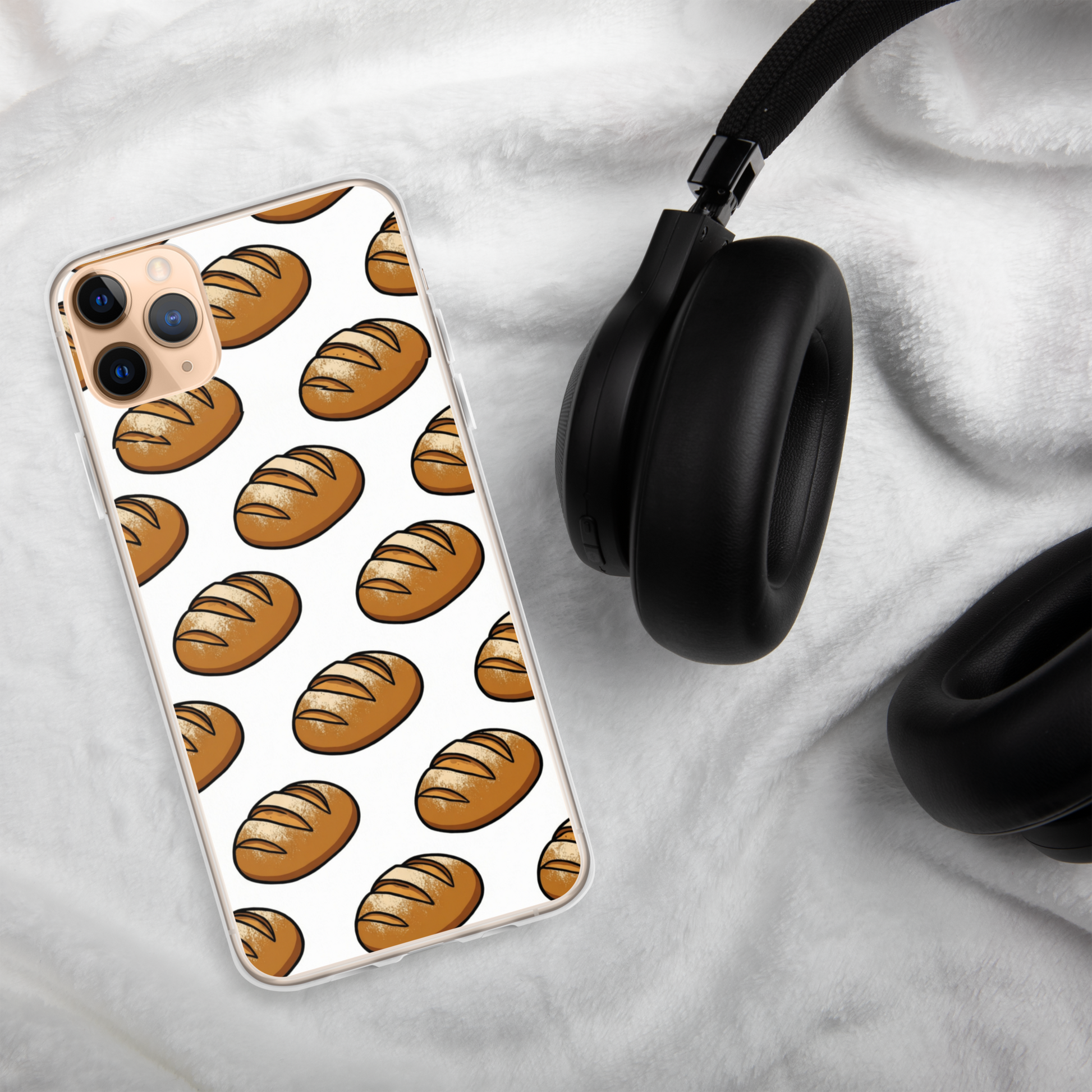 Floating Sourdough Loaves Pattern Clear Case for iPhone® Bags & Accessories > Phone Cases ZomaModa