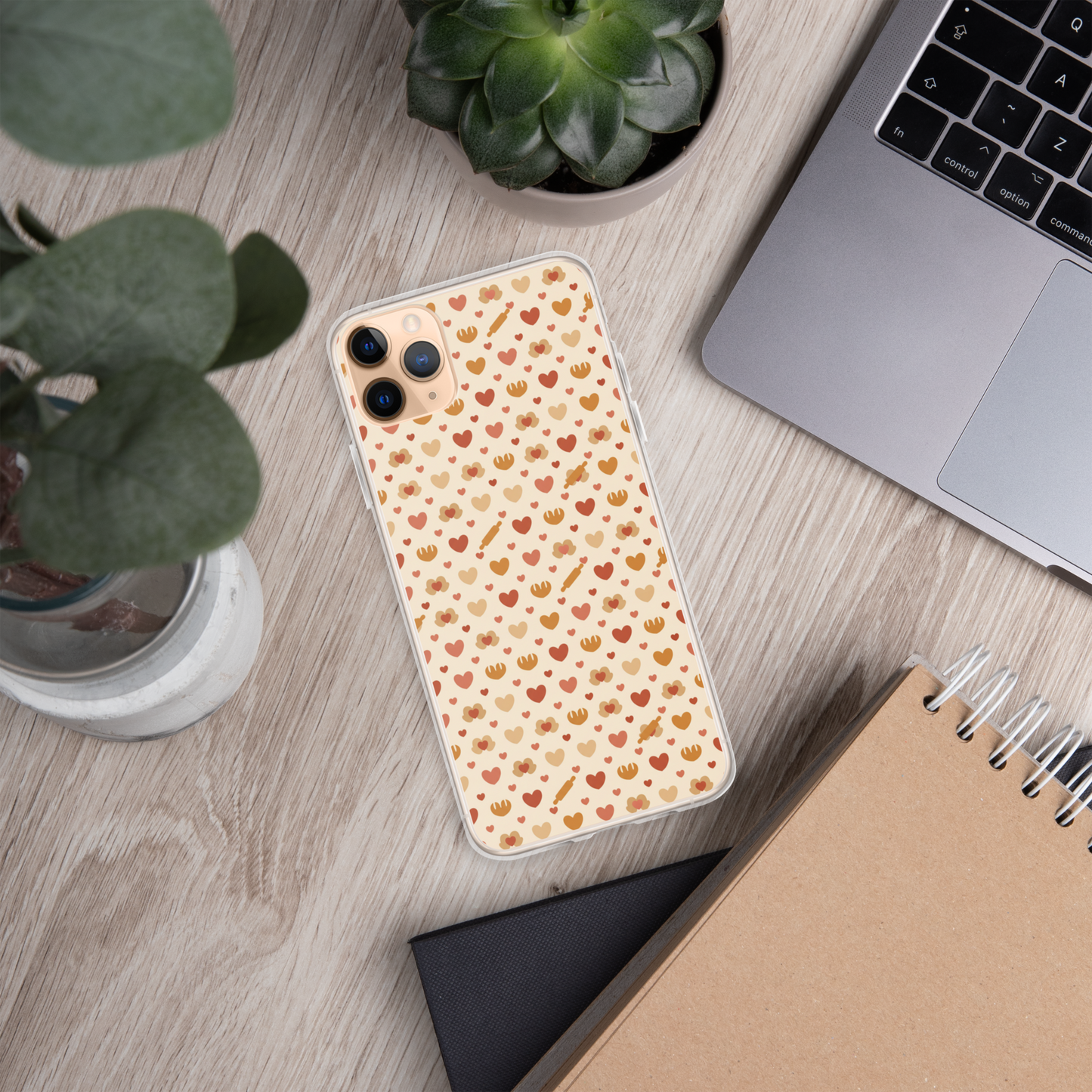 Tiny Hands Big Bakes Clear Case for iPhone® Bags & Accessories > Phone Cases ZomaModa