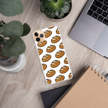 Floating Sourdough Loaves Pattern Clear Case for iPhone® Bags & Accessories > Phone Cases ZomaModa