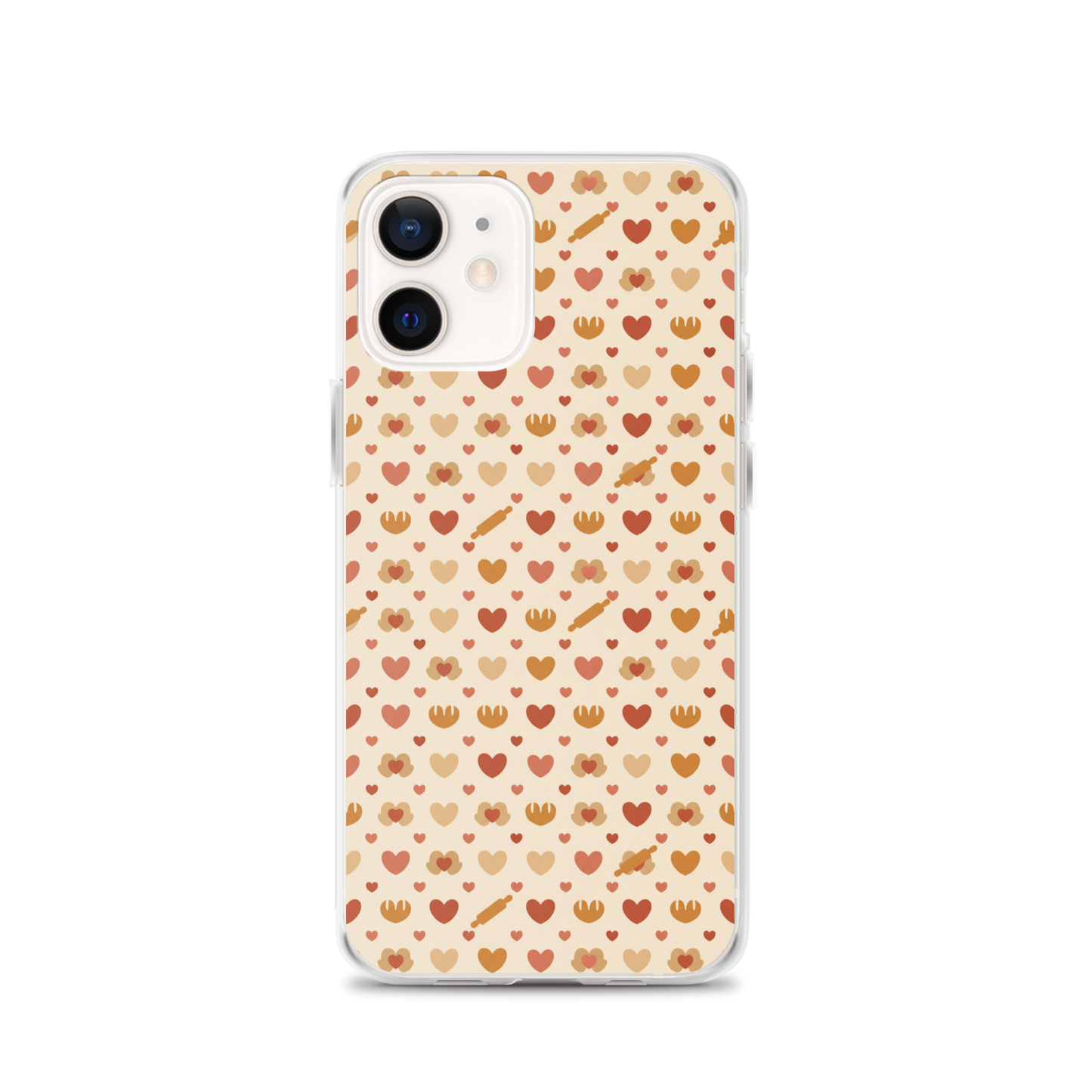 Tiny Hands Big Bakes Clear Case for iPhone® iPhone 12 Bags & Accessories > Phone Cases ZomaModa