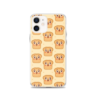 Funny Bread Faces Clear Case for iPhone® iPhone 12 Bags & Accessories > Phone Cases ZomaModa