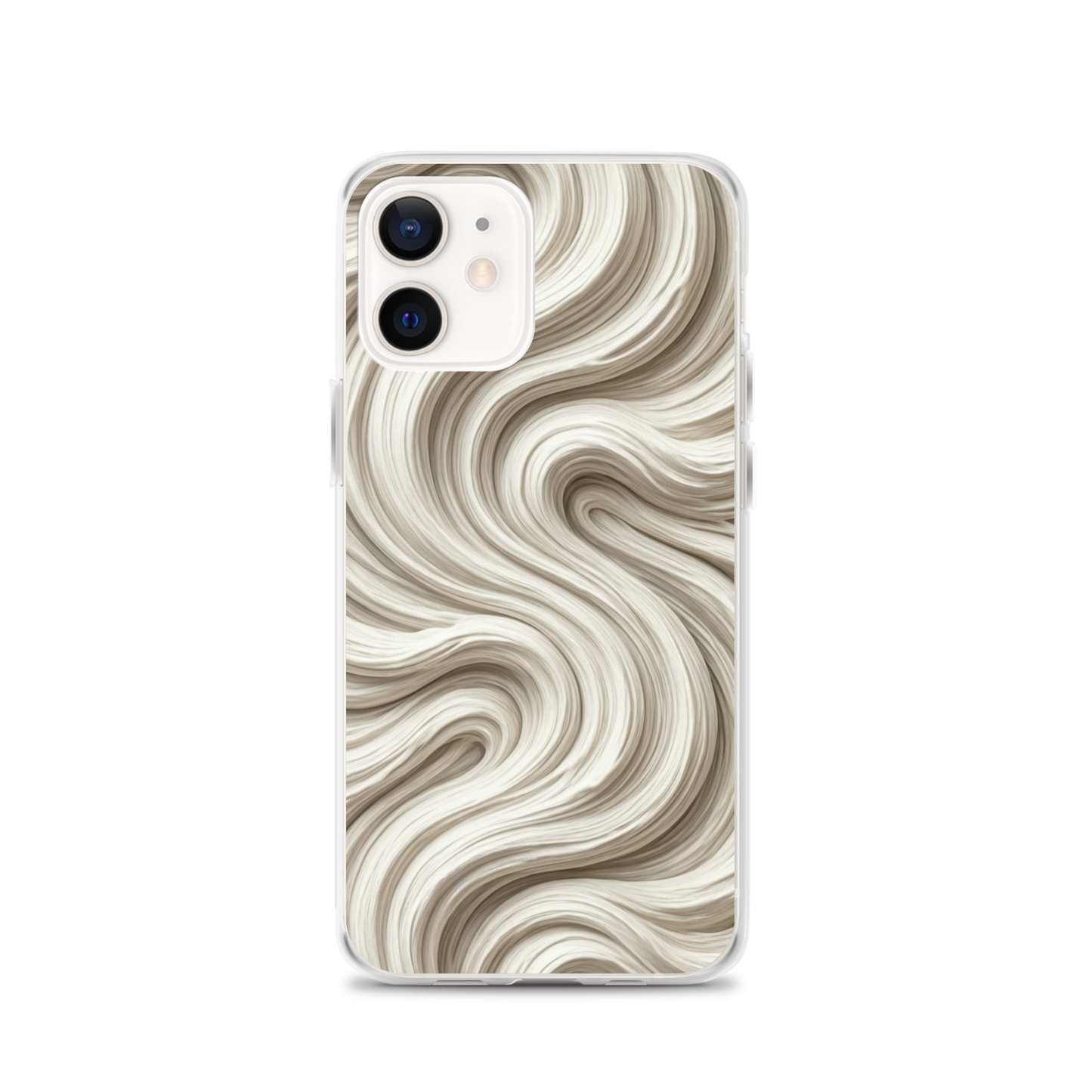 Minimal Flour Swirl Baking Clear Case for iPhone® iPhone 12 Bags & Accessories > Phone Cases ZomaModa