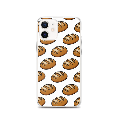 Floating Sourdough Loaves Pattern Clear Case for iPhone® iPhone 12 Bags & Accessories > Phone Cases ZomaModa