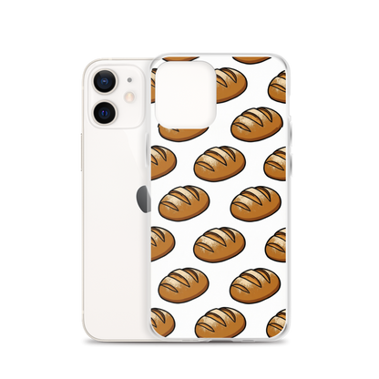 Floating Sourdough Loaves Pattern Clear Case for iPhone® Bags & Accessories > Phone Cases ZomaModa