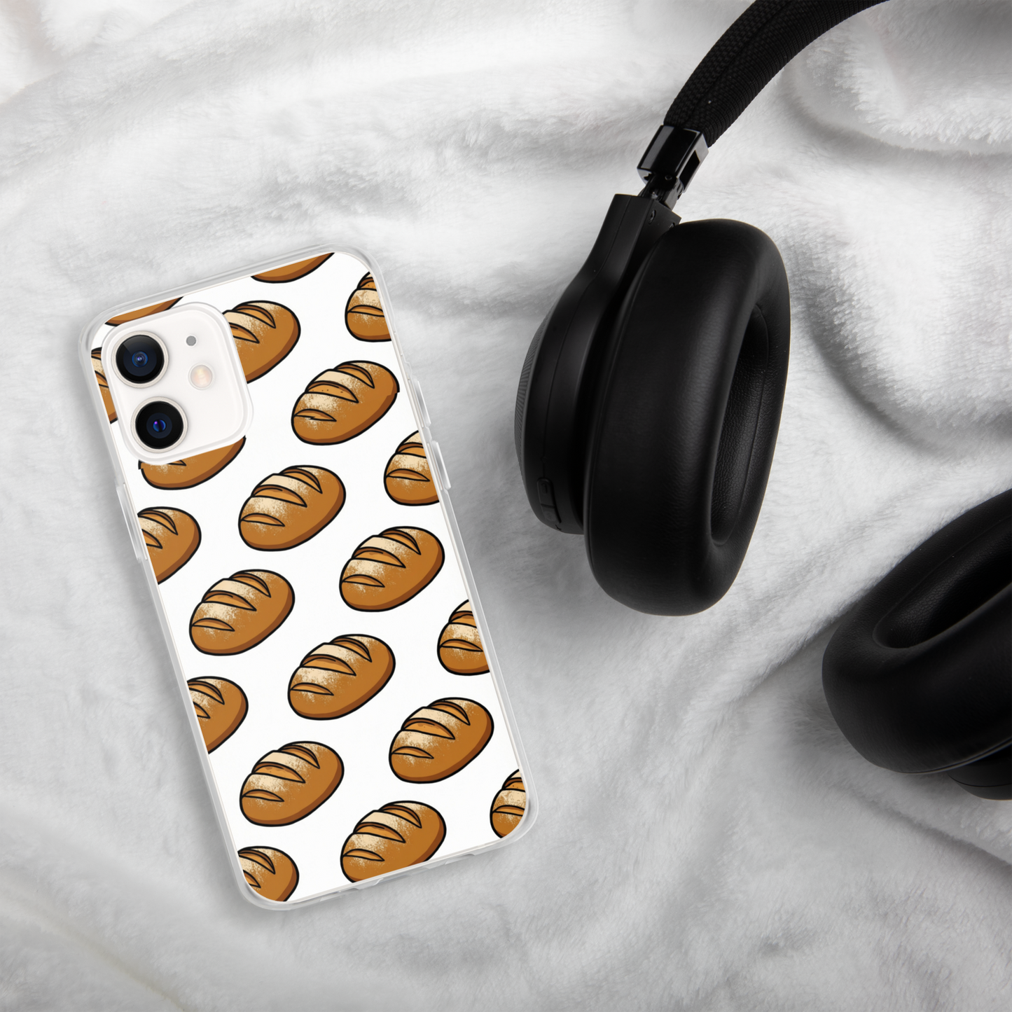 Floating Sourdough Loaves Pattern Clear Case for iPhone® Bags & Accessories > Phone Cases ZomaModa