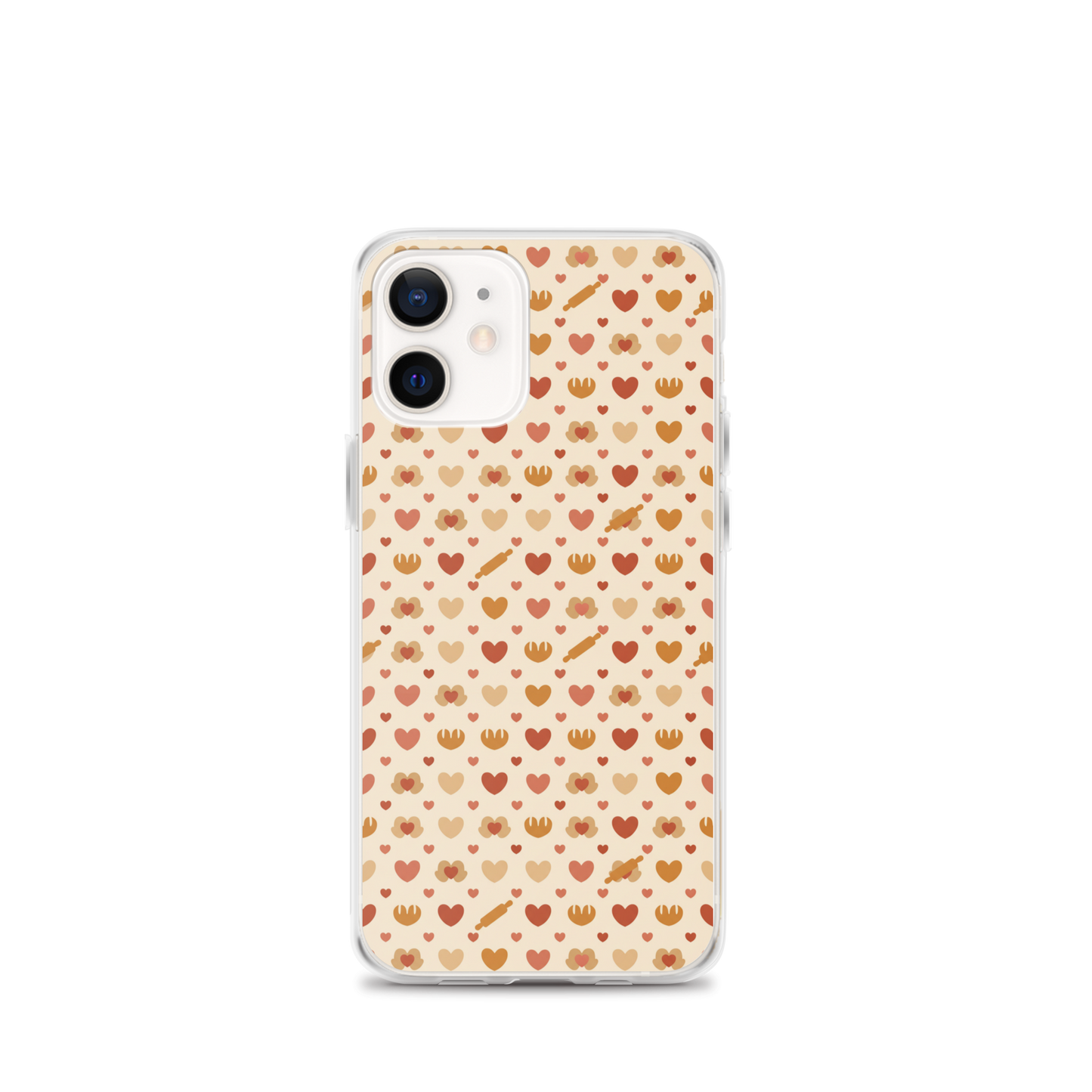 Tiny Hands Big Bakes Clear Case for iPhone® iPhone 12 mini Bags & Accessories > Phone Cases ZomaModa