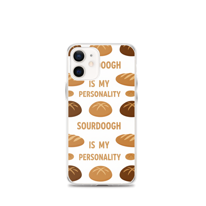 Sourdough Is My Personality Clear Case for iPhone® iPhone 12 mini Bags & Accessories > Phone Cases ZomaModa