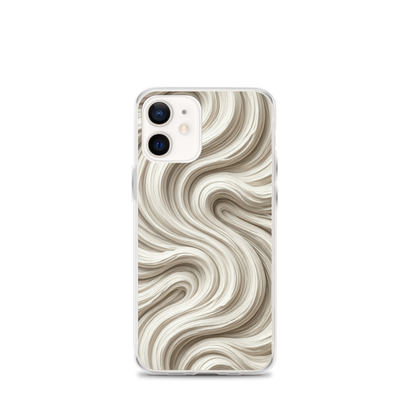 Minimal Flour Swirl Baking Clear Case for iPhone® iPhone 12 mini Bags & Accessories > Phone Cases ZomaModa