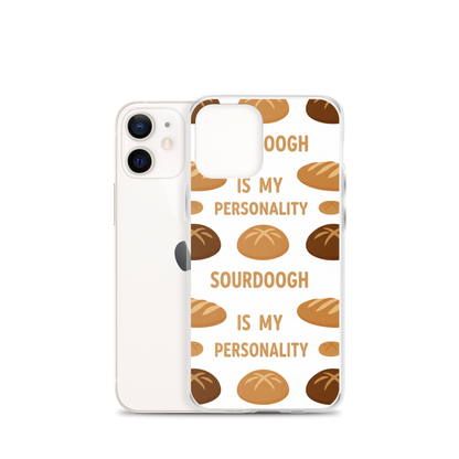 Sourdough Is My Personality Clear Case for iPhone® Bags & Accessories > Phone Cases ZomaModa