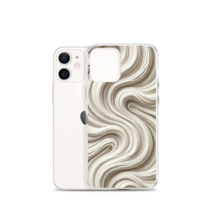 Minimal Flour Swirl Baking Clear Case for iPhone® Bags & Accessories > Phone Cases ZomaModa