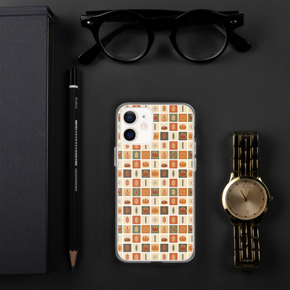 Retro Bread Stamp Clear Case for iPhone® Bags & Accessories > Phone Cases ZomaModa