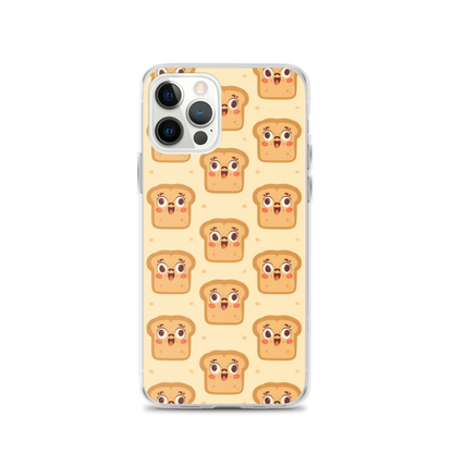 Funny Bread Faces Clear Case for iPhone® iPhone 12 Pro Bags & Accessories > Phone Cases ZomaModa