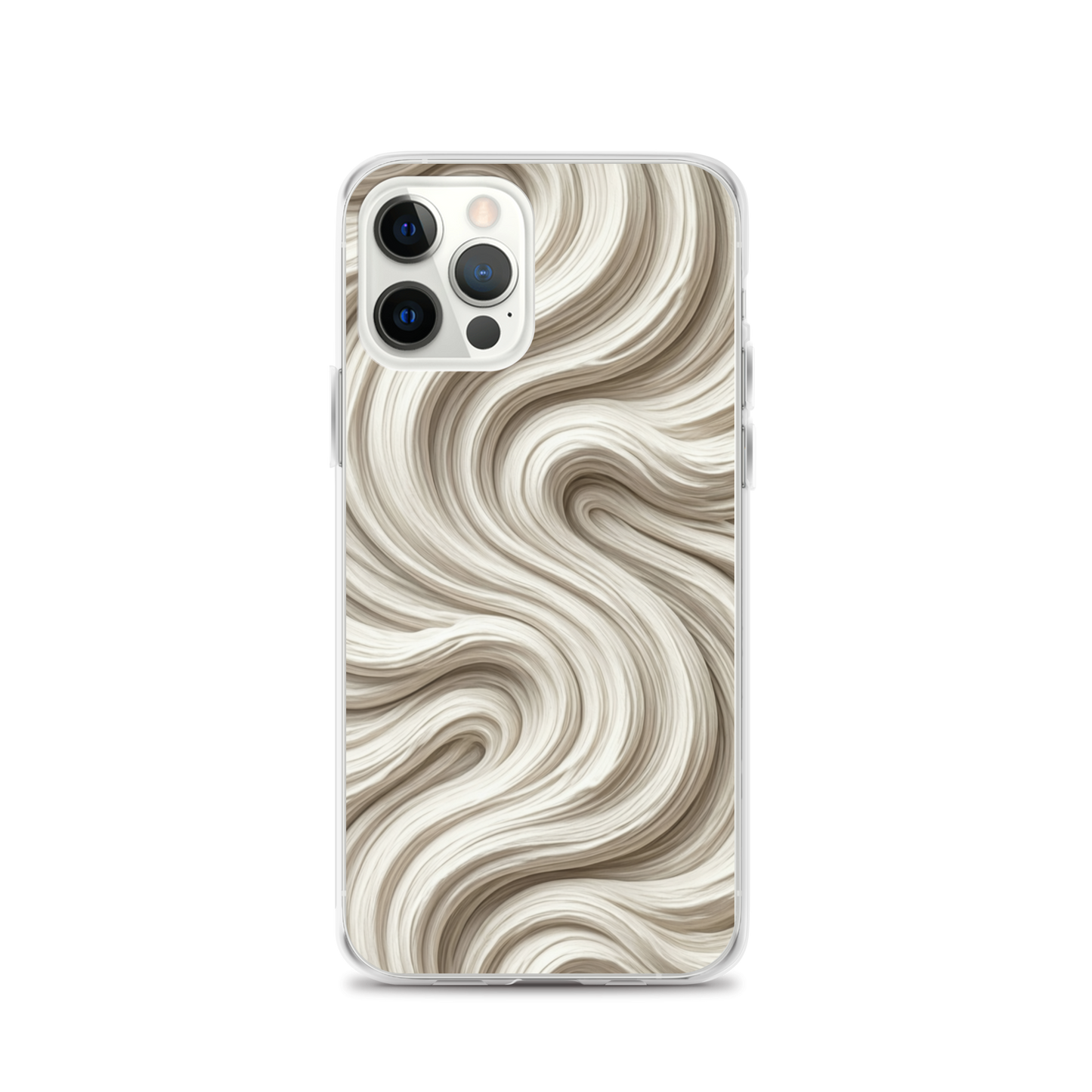 Minimal Flour Swirl Baking Clear Case for iPhone® iPhone 12 Pro Bags & Accessories > Phone Cases ZomaModa