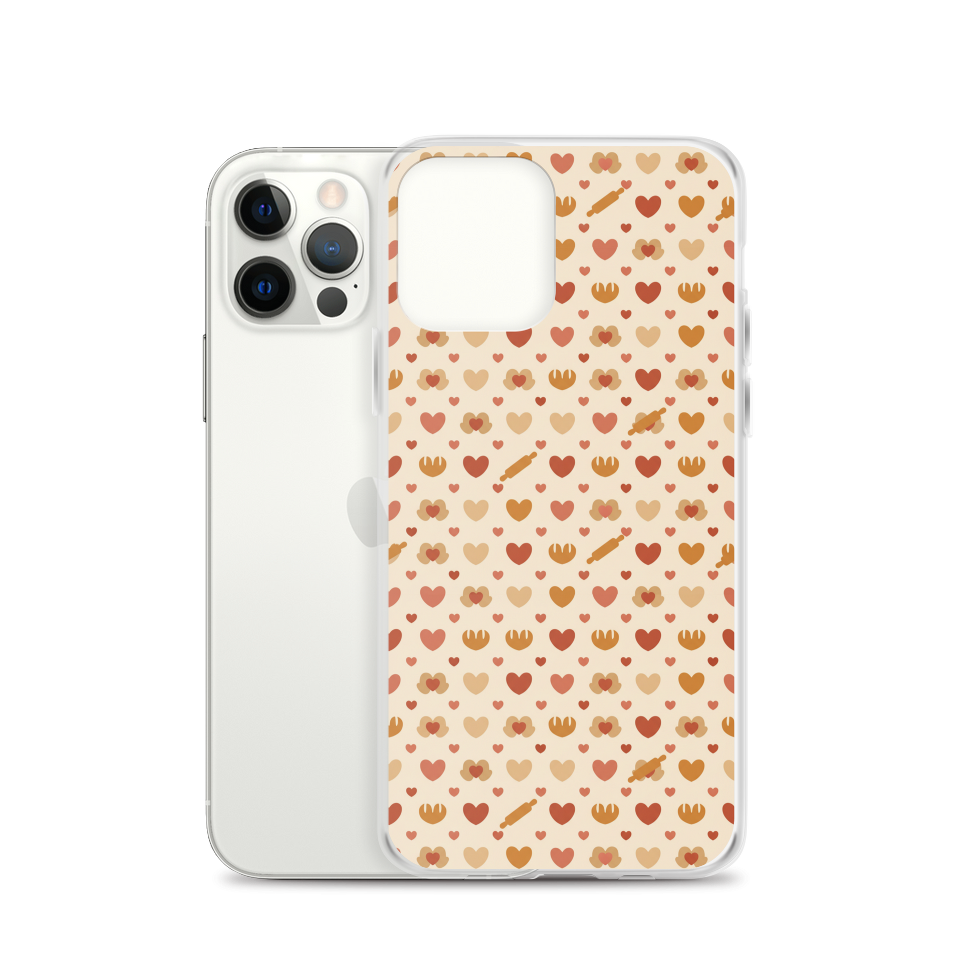 Tiny Hands Big Bakes Clear Case for iPhone® Bags & Accessories > Phone Cases ZomaModa