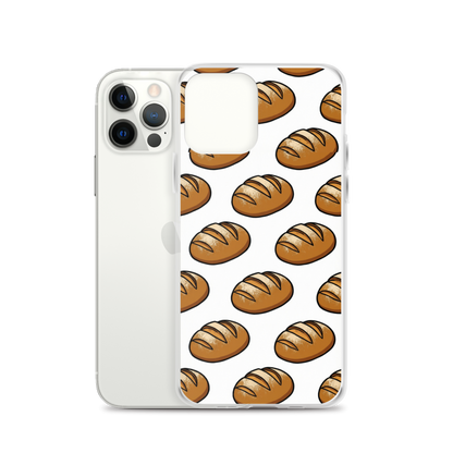 Floating Sourdough Loaves Pattern Clear Case for iPhone® Bags & Accessories > Phone Cases ZomaModa