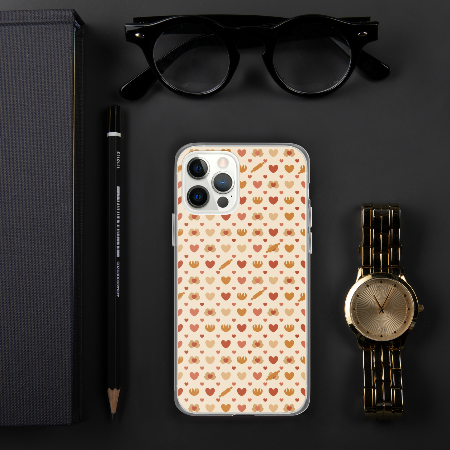 Tiny Hands Big Bakes Clear Case for iPhone® Bags & Accessories > Phone Cases ZomaModa
