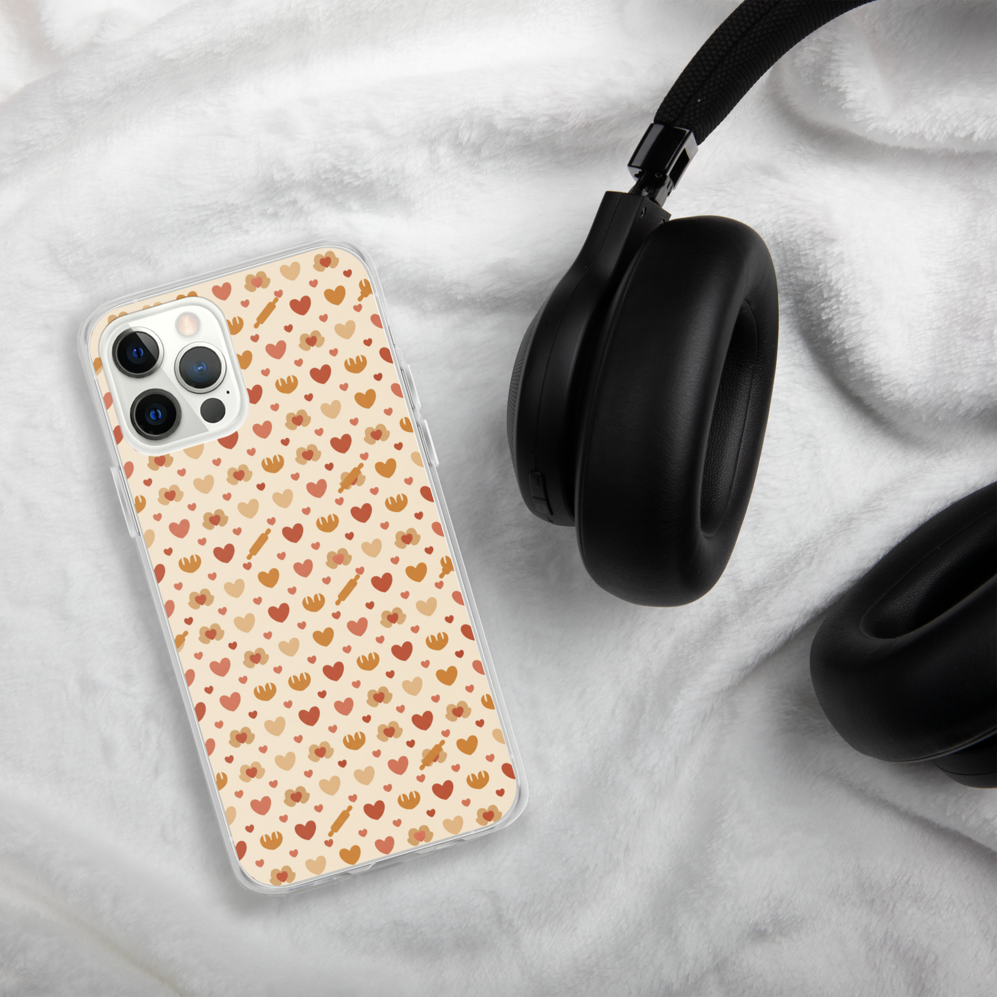 Tiny Hands Big Bakes Clear Case for iPhone® Bags & Accessories > Phone Cases ZomaModa